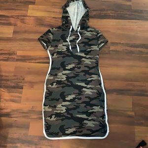Fitted Camo Dress